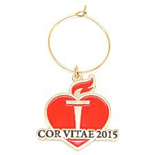 American Heart Association Cor Vitae wine charms