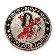 Widows Sons Ladies Coin
